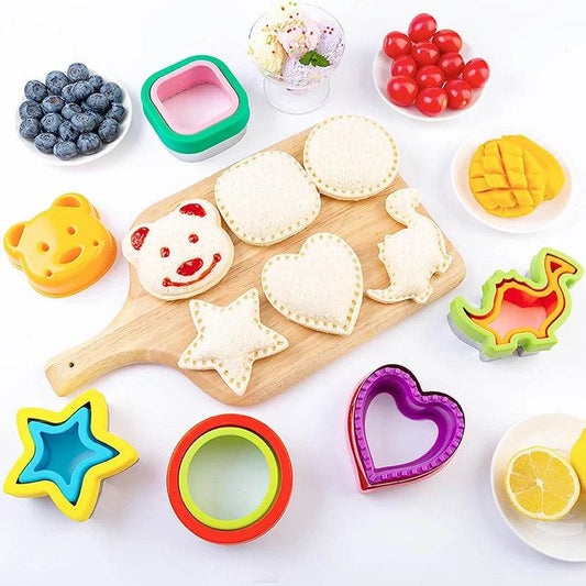 Eco Friendly Sandwich Cutter Animal Shapes Set for Kids - ToylandEU