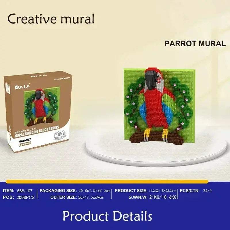 Educational 3D Animal Building Blocks Kit for Kids and Adults - ToylandEU