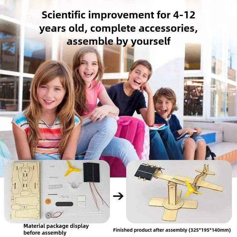 Fun Solar Powered Airplane Kit Toyland EU - ToylandEU™