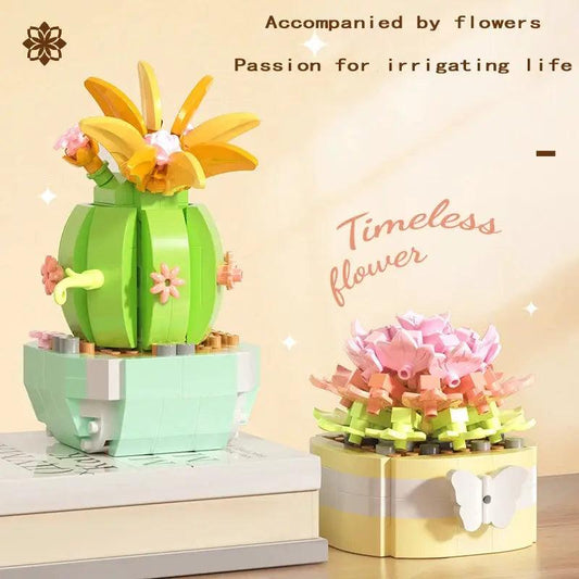 Educational Building Block Flower Garden Puzzle Stem - ToylandEU™