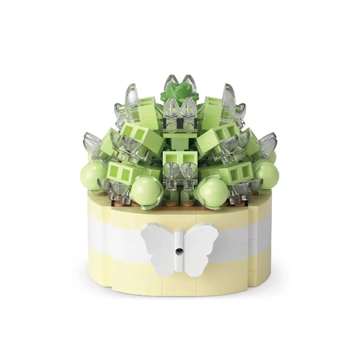 Educational Building Block Flower Garden Puzzle Stem - ToylandEU™