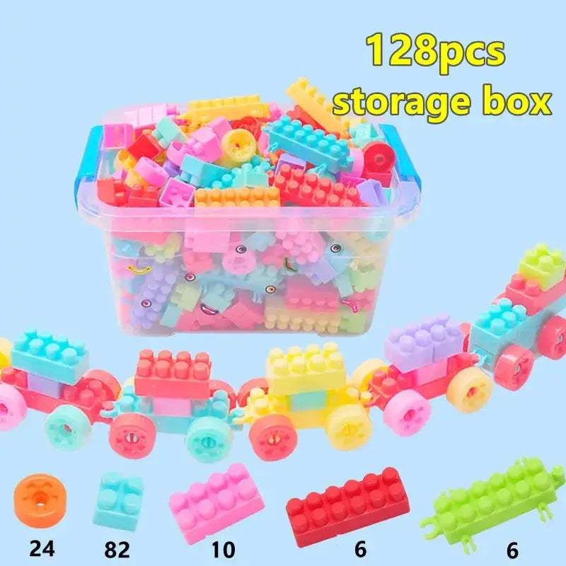 Educational Building Blocks for Kids Safe Creative Play - ToylandEU