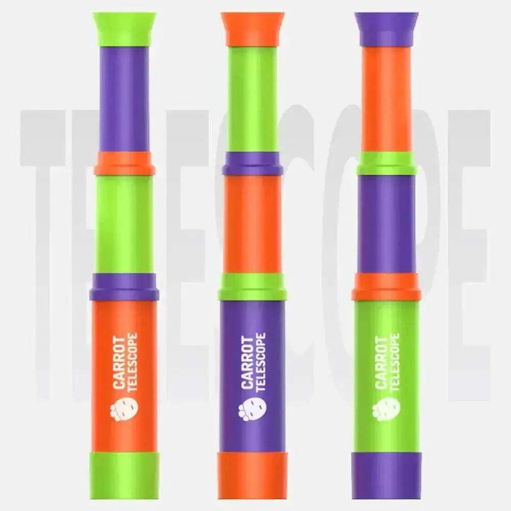 Educational Carrot Telescope 8x 3D Printed Gift For Kids - ToylandEU
