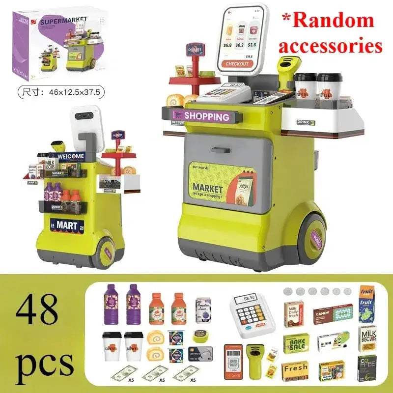 Educational Cash Register Playset Scanner 2 Toyland EU - ToylandEU™