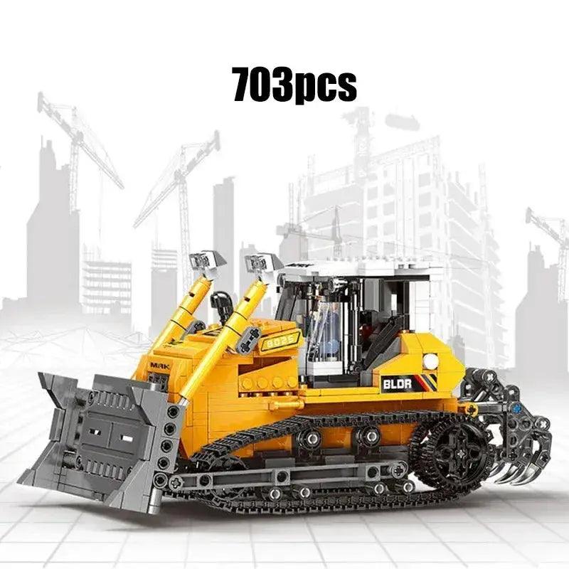 Educational City Construction Blocks Durable Crane Toy - ToylandEU™
