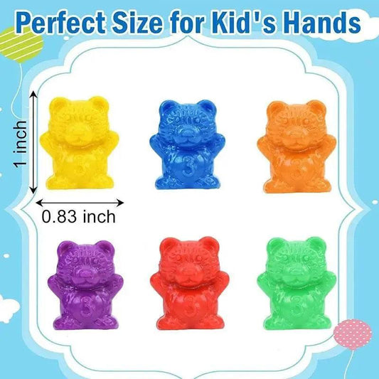 Educational Color Sorting Bears Game - Toyland EU - ToylandEU™