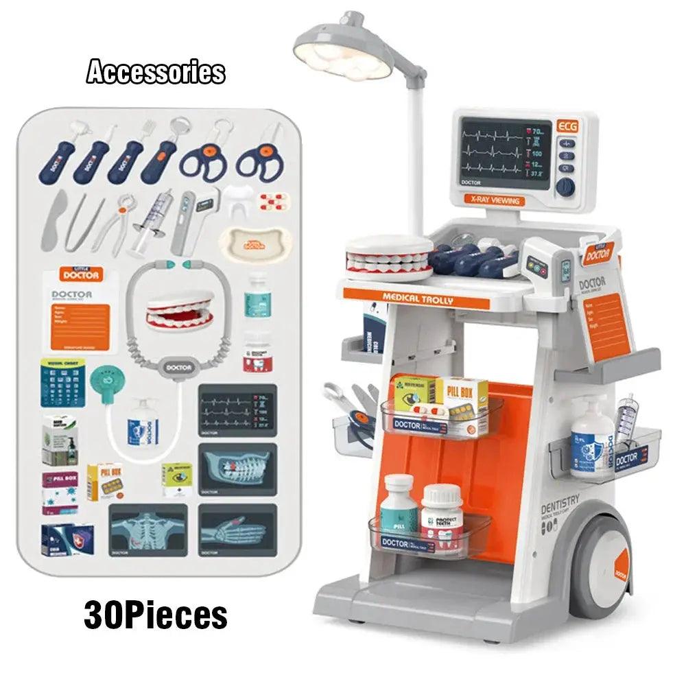Educational Dentist Playset Dental Cart With Filling Model - ToylandEU™