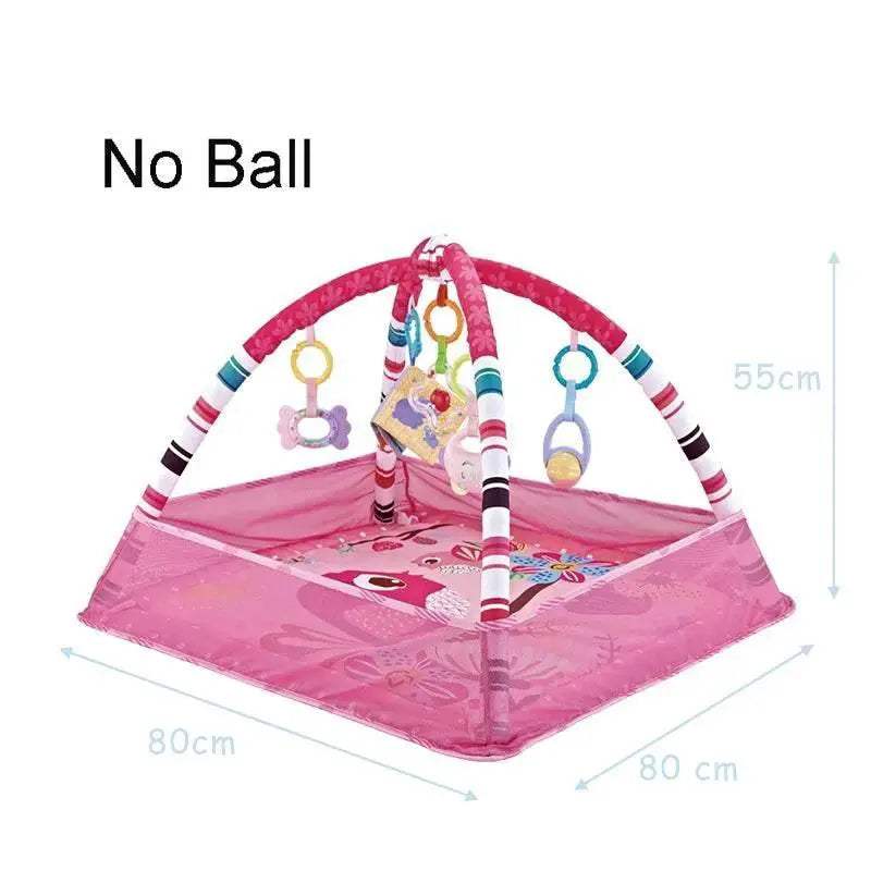 Educational Fitness Frame for Children Play Mat Rack Crawling Blanket Infant Play Rug Gift Kids Activity Mat Gym Baby Toys - ToylandEU