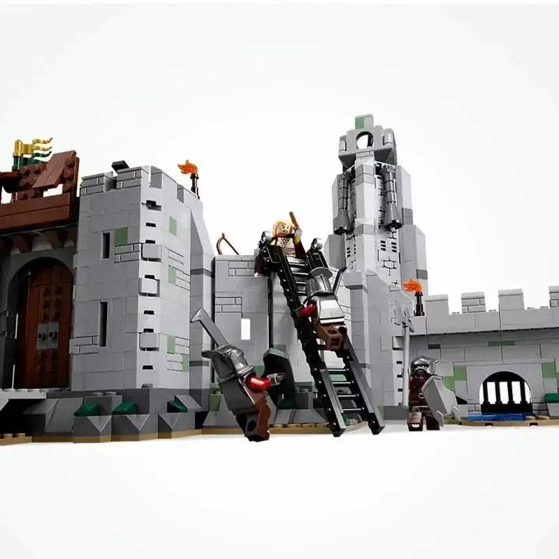 1368Pcs Building Blocks Lord Rings The Battle Of Helms Deep DIY Model Action Figure DIY Toys For Children Education Gift - ToylandEU