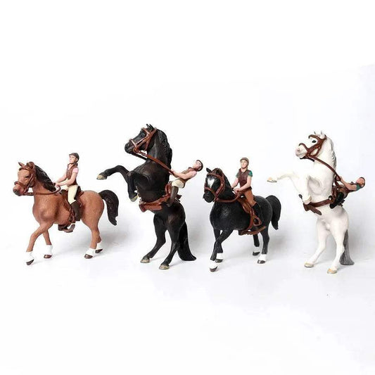 Educational Model Horse Rider Figure 1to60 Toyland EU - ToylandEU™