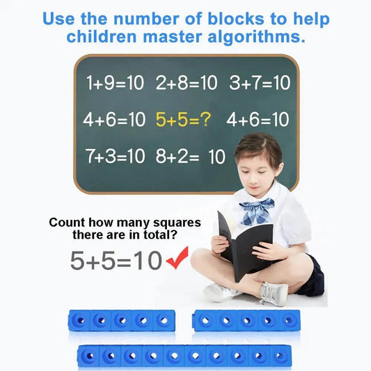 Educational Puzzle Building Blocks Set Arithmetic CE - ToylandEU™