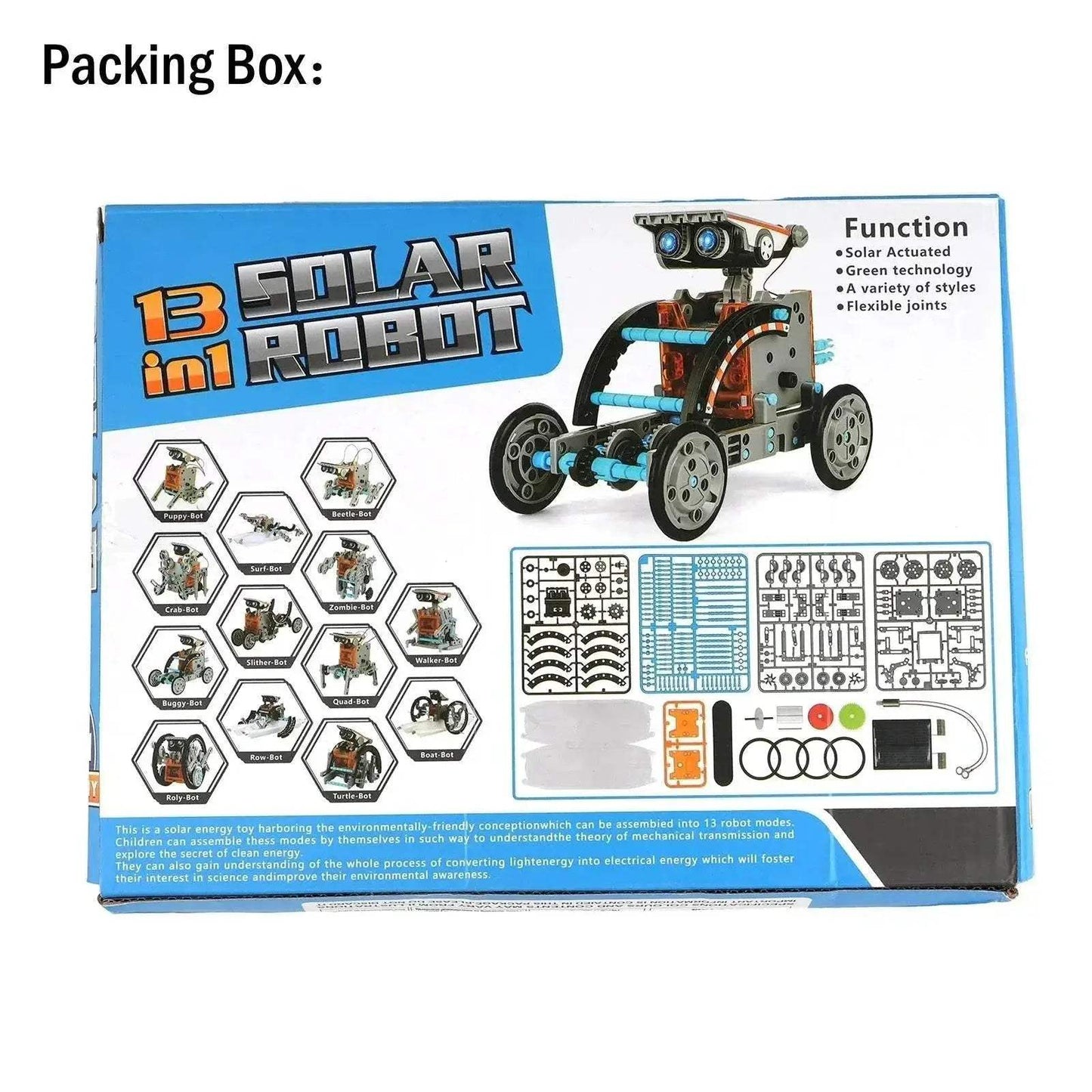 Amazing Educational Robot Kit 13 In 1 Toyland EU - ToylandEU™