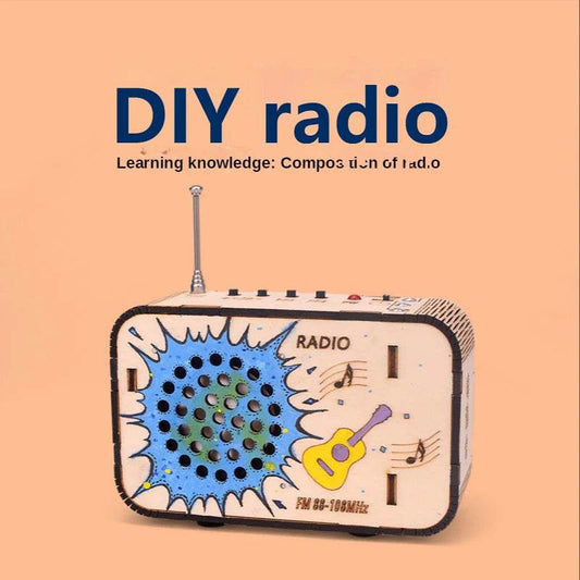 Educational STEM DIY Radio Model Kit Handmade For Kids - ToylandEU