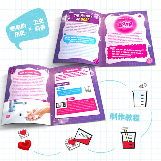 Educational Science Experiment Kit DIY Soap Puzzle And Magic Science Experiments For Kids - ToylandEU