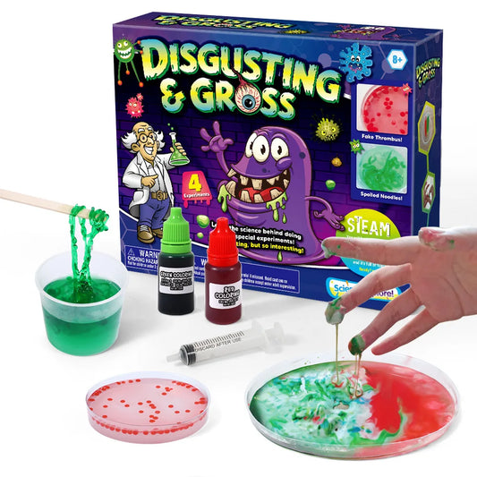Educational Science Experiment Kit With Slime Mixing And Bouncy Ball For Kids Aged 3 To 12 - ToylandEU