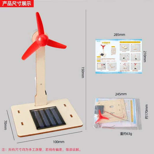 Educational Science Kit DIY STEM Solar Energy Fan For Kids - ToylandEU