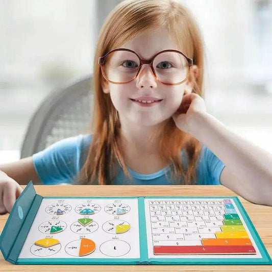 Wooden Magnetic Fraction Learning Math Toys for Children - ToylandEU™