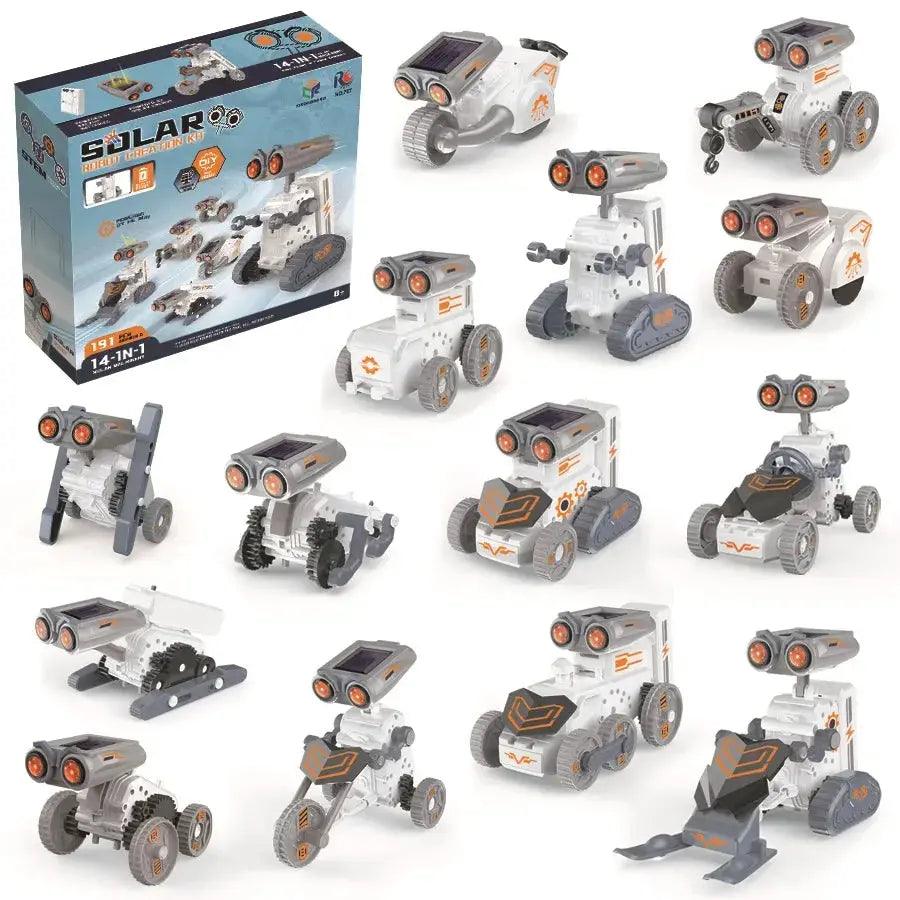 Solar Powered 12 In 1 Scientific Robot Kit For Kids - ToylandEU™