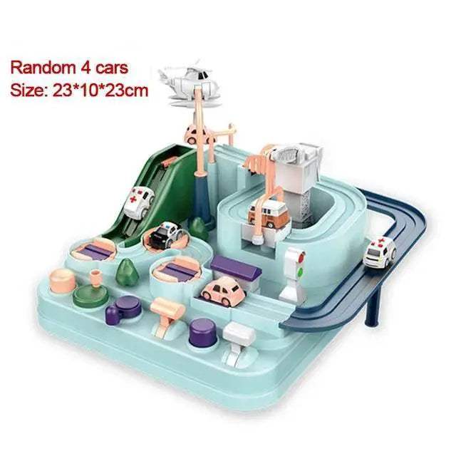 Educational Track Car Toy 1 To 14 Scale Toyland EU - ToylandEU™