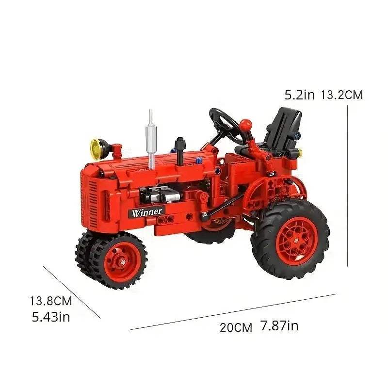Educational Tractor Building Blocks Set Lego Compatible - ToylandEU™