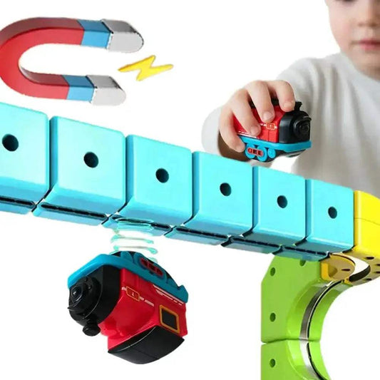 Educational Train Building Blocks Set Creative Play - ToylandEU™