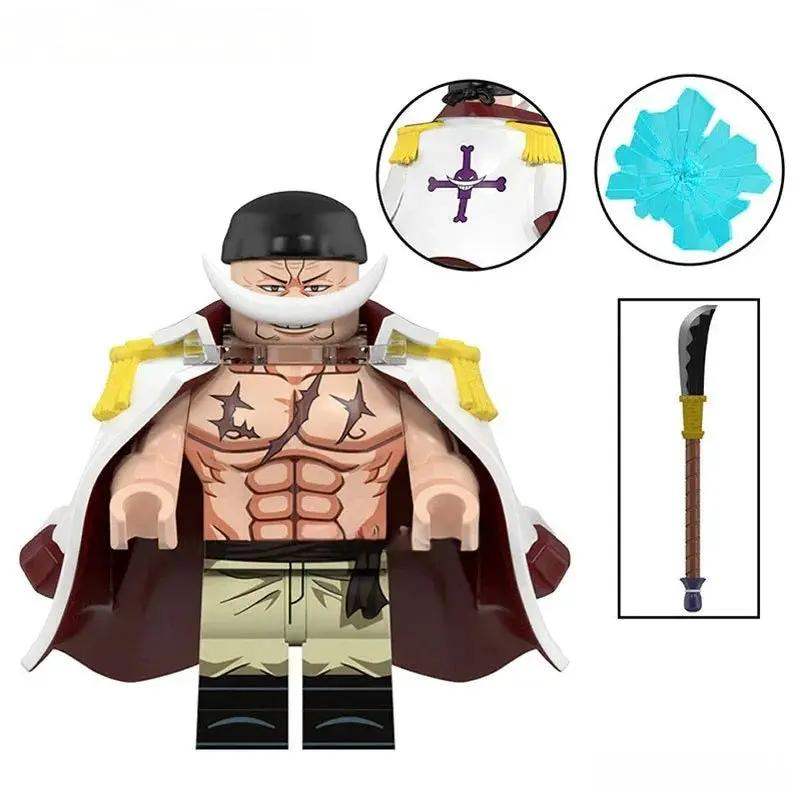 Edward Newgate ONE PIECE Anime Lego Minifigures custom toys 3 - Minifigure Toys