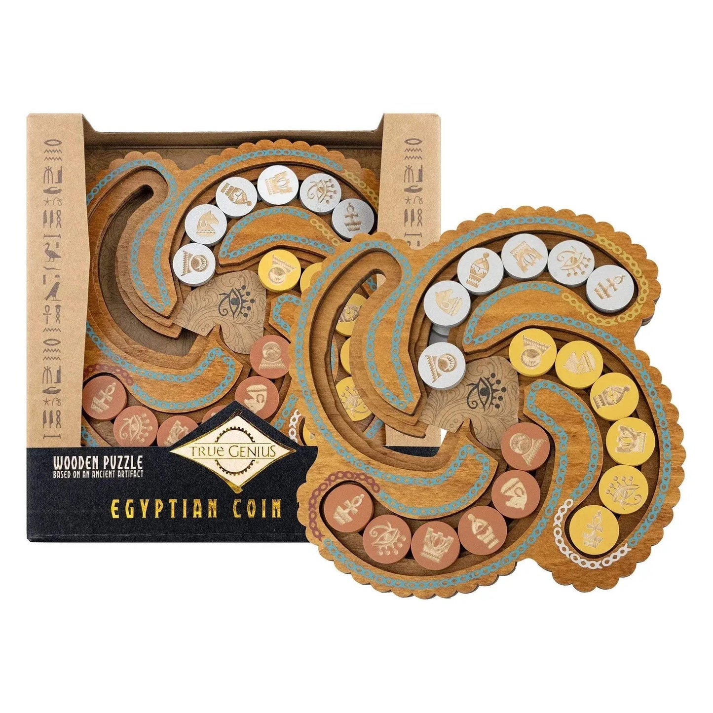 Egyptian Coin Trade Puzzle Column Swap Challenge for Kids - ToylandEU