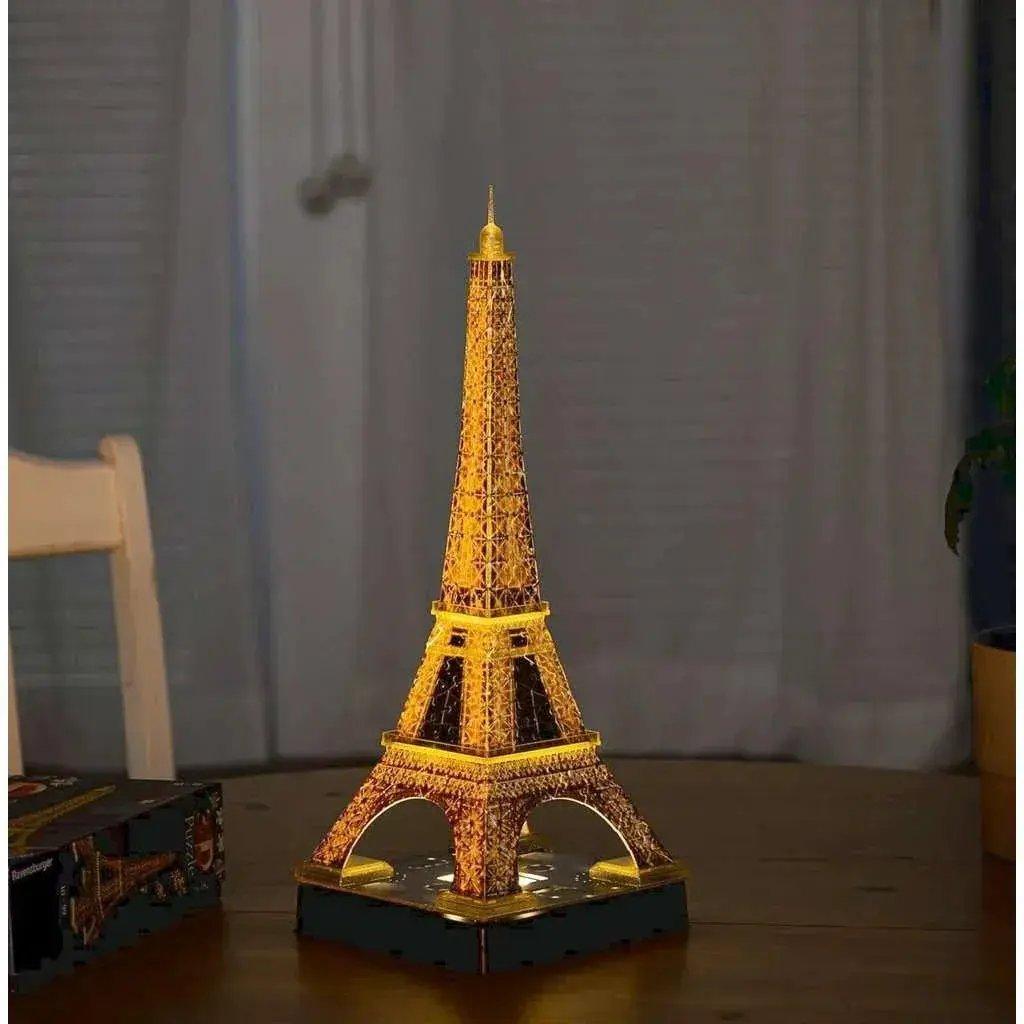 Eiffel Tower 3D Puzzle Glow Night Edition - ToylandEU™