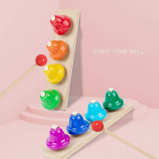 Eight-Tone Montessori Musical Instrument for Kids - Percussion Fun! - ToylandEU