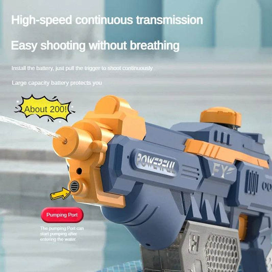 Electric Burst Water Gun for Children Automatic Absorb Water Continuous Firing Summer Outdoor Pool Fight Games Water Guns Toys - ToylandEU