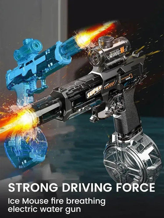 Electric Flame Water Gun for Kids with Sensor Lights - ToylandEU™