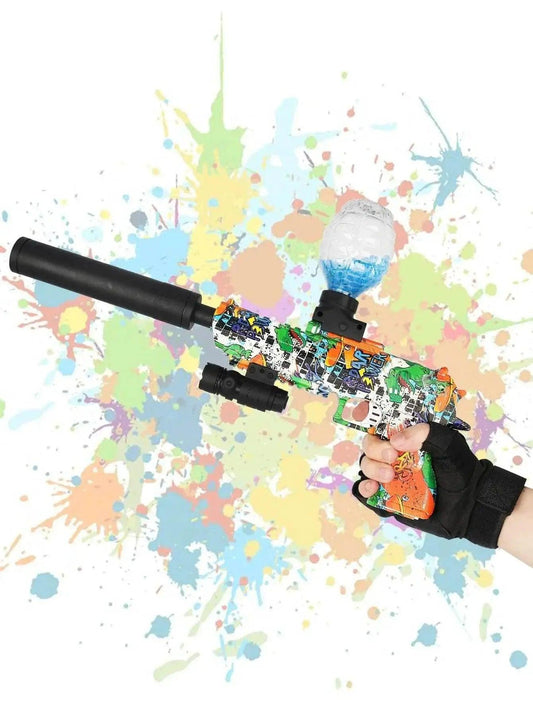 Electric Gel Ball Blaster Gun, Rechargeable Speed Firing - ToylandEU™