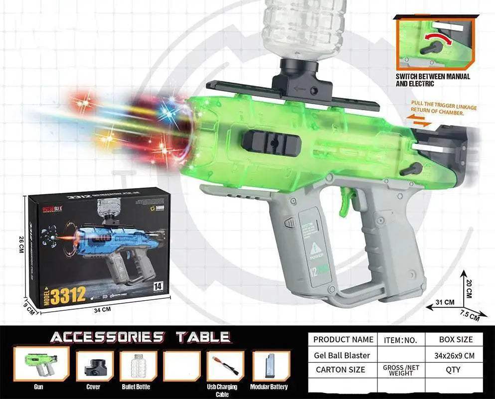 Electric Gel Ball Blaster Toy Gun For Birthday Outdoor Game - ToylandEU™