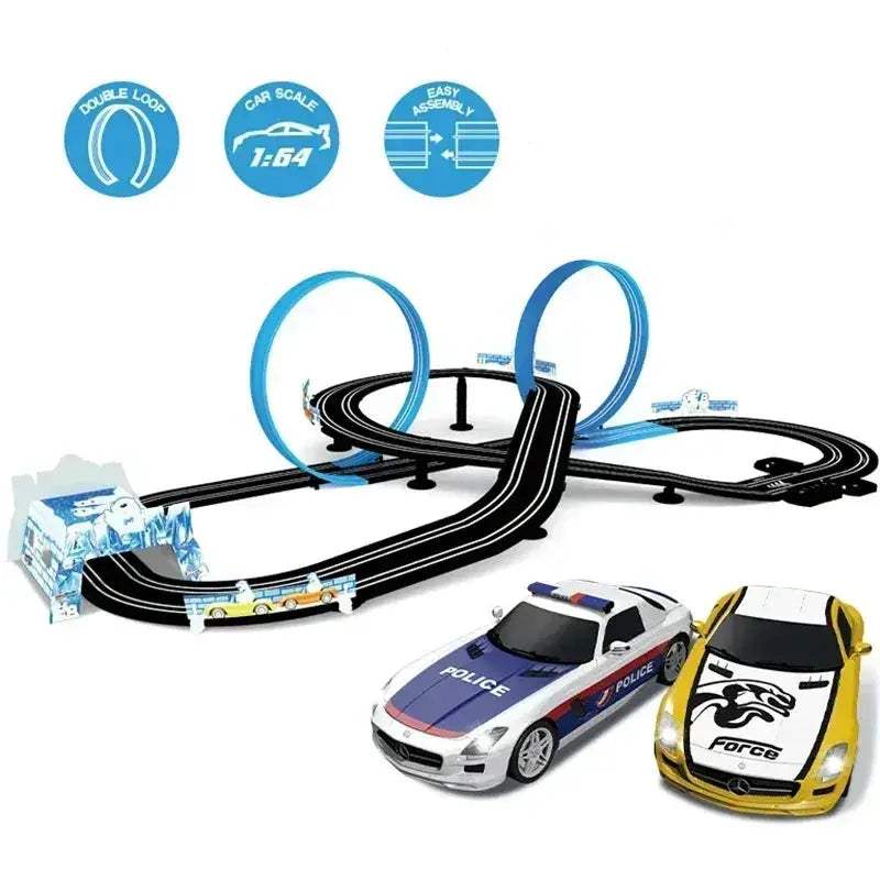 Electric Racing Car With Dual Remote Control For Teens - ToylandEU