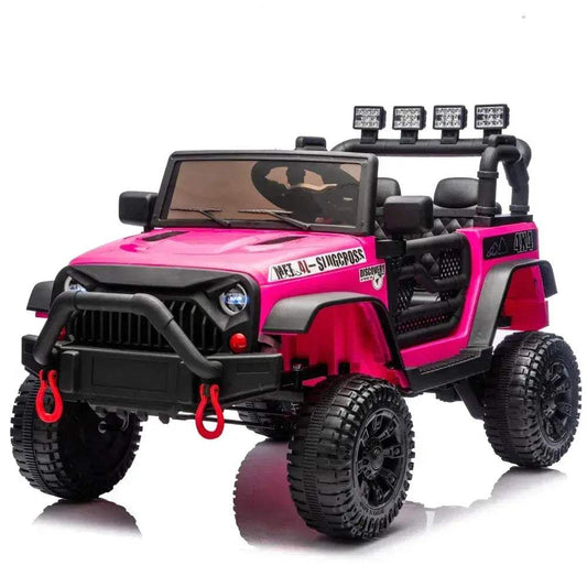 Electric Ride On Car For Kids With Remote Start Bluetooth - ToylandEU