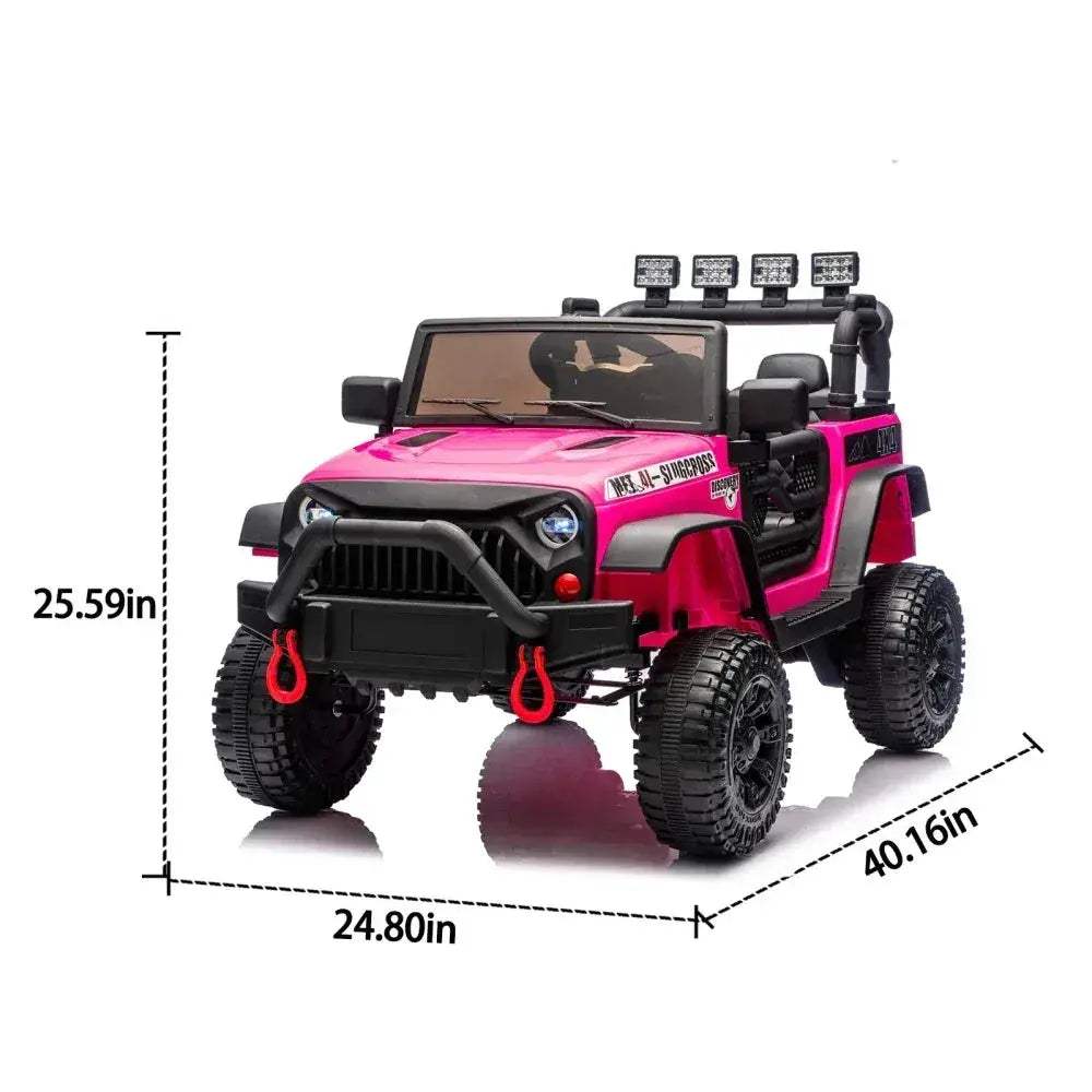 Electric Ride On Car For Kids One Key Start Bluetooth - ToylandEU™