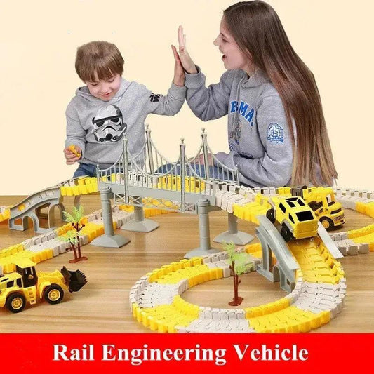 Electric Track Car Set for Kids Learning Educational - ToylandEU™