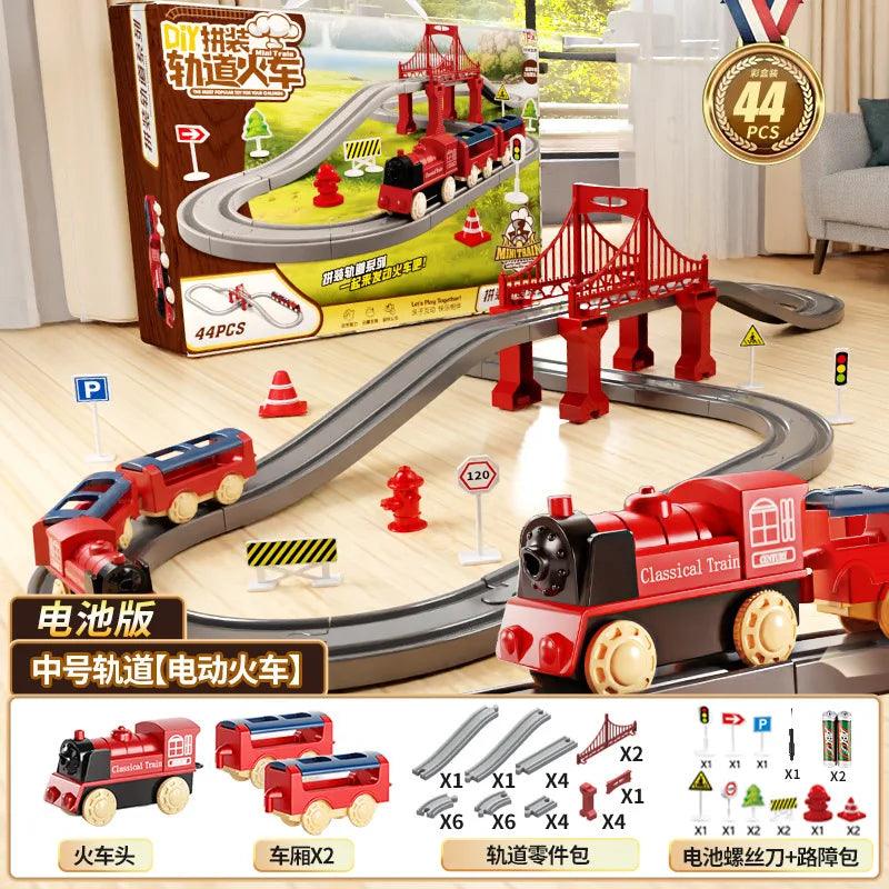 Electric Train Set | 90cm Tracks | Toylandeu™