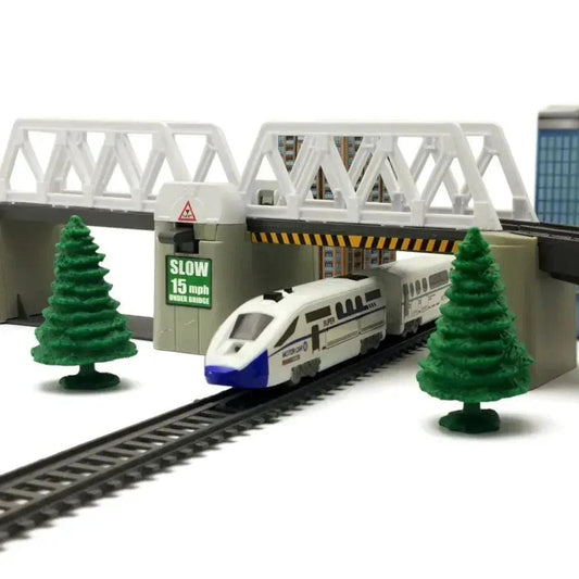 Electric Train Set Remote Control High Speed Kids - ToylandEU™