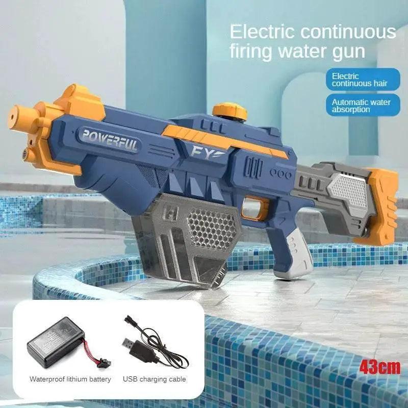 Electric Burst Water Gun for Children Automatic Absorb Water Continuous Firing Summer Outdoor Pool Fight Games Water Guns Toys - ToylandEU™