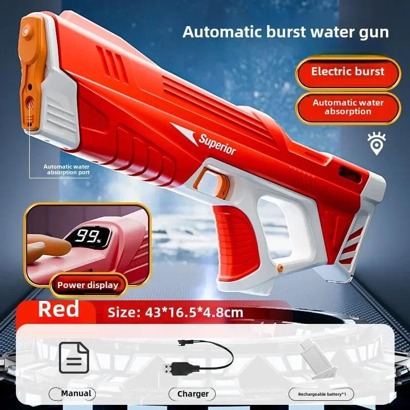 Electric Water Gun For Kids Large Capacity Battery