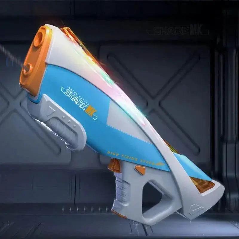 LED Marquee Electric Water Gun for Kids Full Automatic High Power Absorb Water Summer Outdoor Pool Toy - ToylandEU™