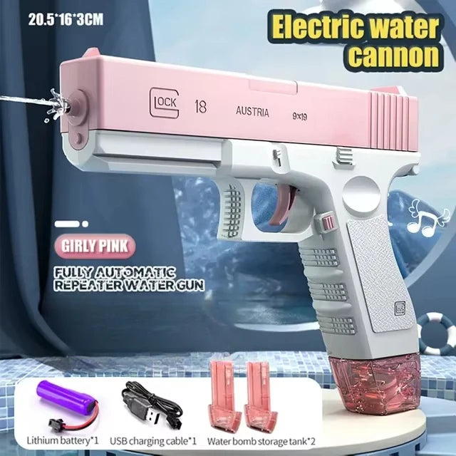 Electric Water Gun With High Pressure Auto Spray For Kids - ToylandEU