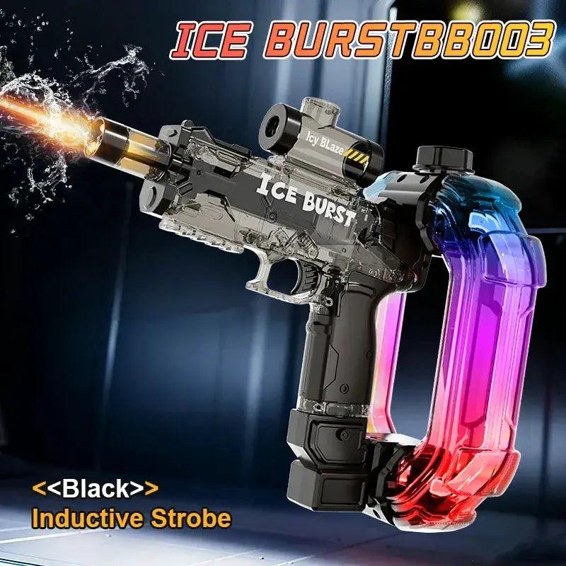 Electric Water Gun With Lights Long Range Power - ToylandEU™