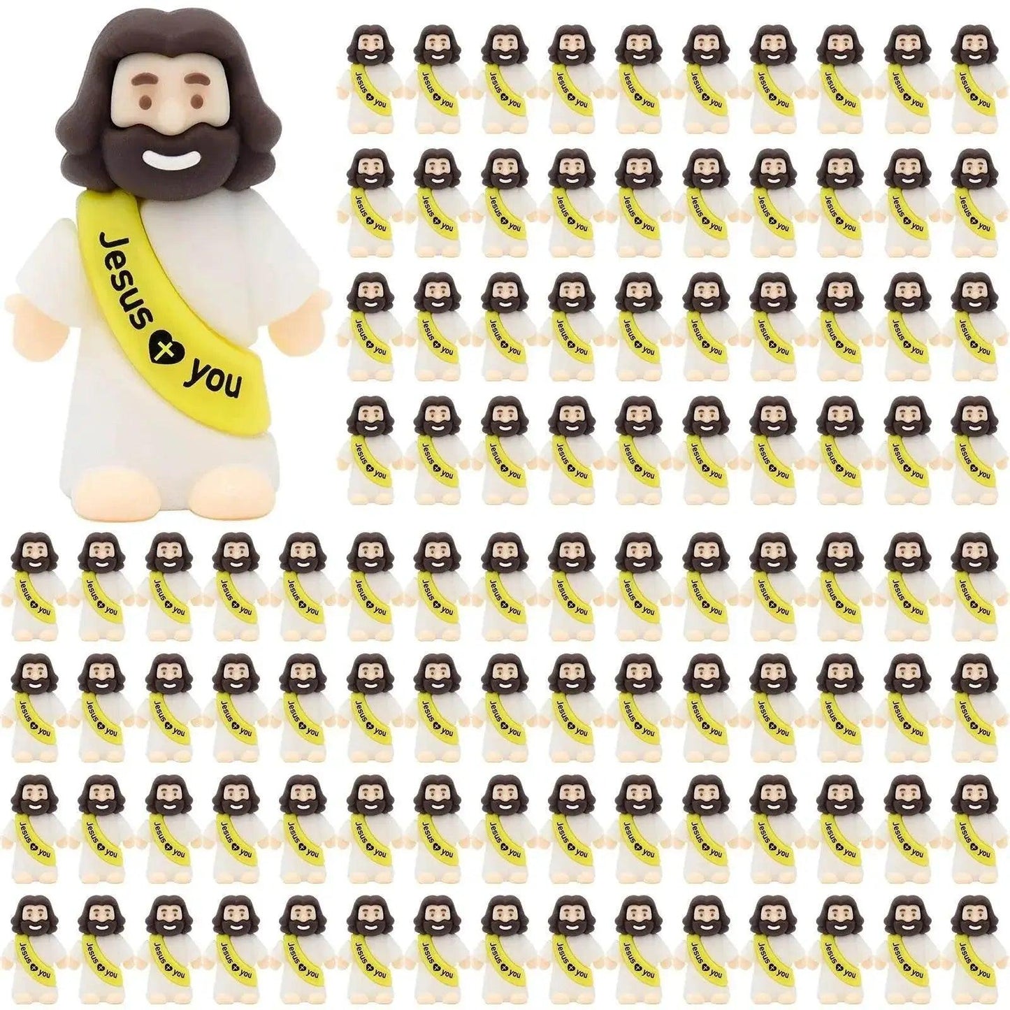 Elegant Premium Jesus Statues Decor Set - 100 Pieces Toyland EU - ToylandEU™