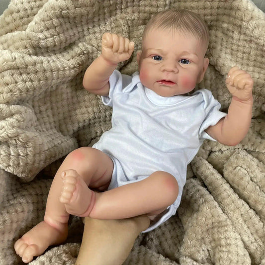 Elijah 17 Inch Reborn Doll Handmade Visible Veins - ToylandEU™