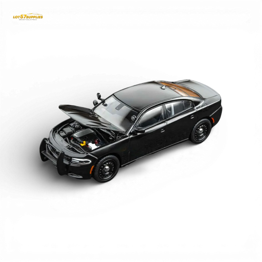 Elite Collectibles Dodge Warhorse Police Interceptor Black 1:64 - ToylandEU™