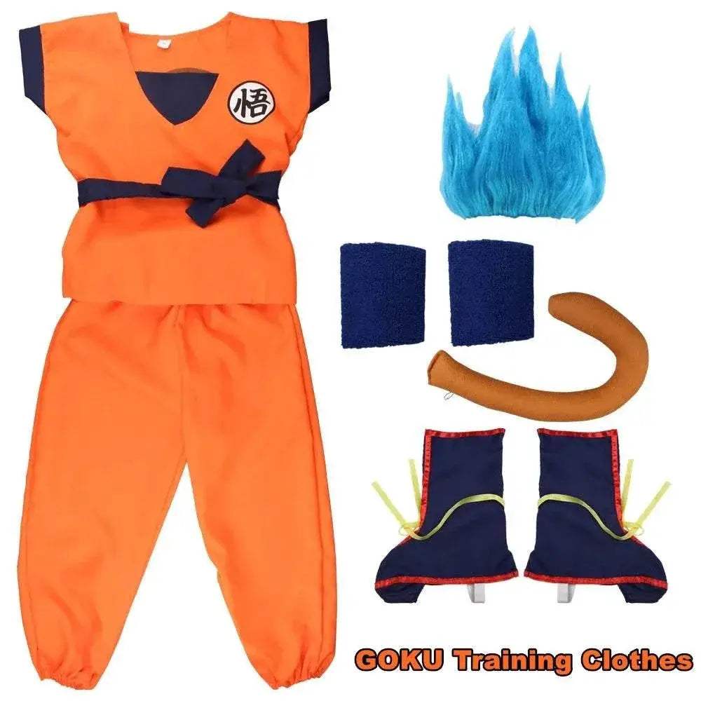 Elite Goku Gui Cosplay Costume Blue Gold Design For Adults - ToylandEU