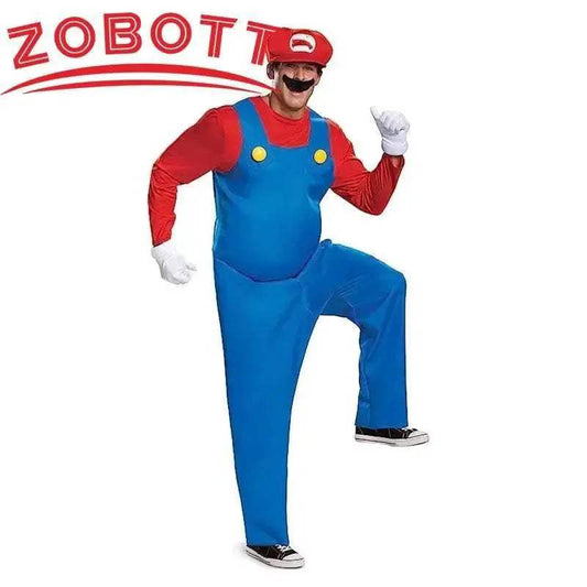 Elite Luigi Cosplay Costume Jumpsuit Size S Toyland EU - ToylandEU™