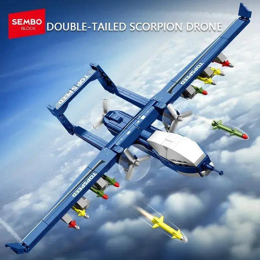 Elite SEMBO 434 Military Fighter Blocks Toyland EU - ToylandEU™